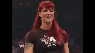 WWE RAW 18/09/2006│Lita vs Candice Michelle + Mickie James & Lita Backstage