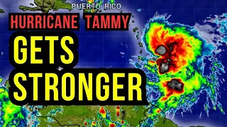 Hurricane Tammy gets Stronger...