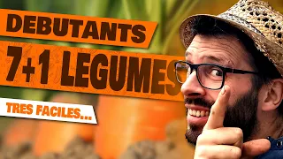 CULTURE FACILE - 7 légumes - Potager Débutant