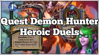 THE FIRST FINAL SHOWDOWN (Heroic Duels) - Hearthstone