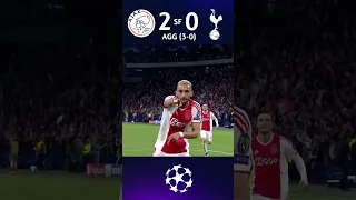 Ajax VS Tottenham Hotspur (3-3*) | UCL 2018/19 | Semi-finals | 1-2 Legs | WHAT A COMEBACK 🤩🔥