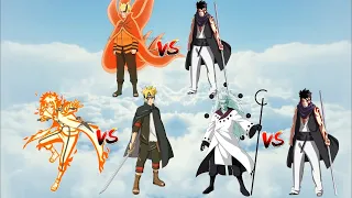 Minato vs Boruto | Madara vs Kawaki | Naruto vs Kawaki (2023)