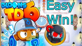 How to beat Winter Park on Hard (No MK) Bloons TD 6