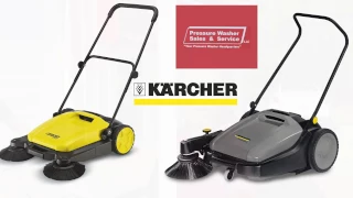 Kärcher Walk-Behind Floor Sweepers & Push Sweepers Demonstration