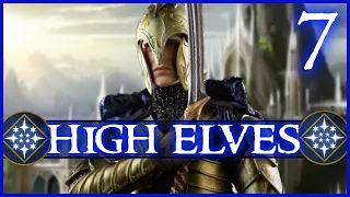 TWO-FRONT WAR! Third Age: Total War (DAC V5) - High Elves - Episode 7