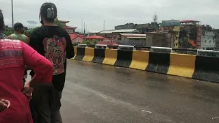 Imphal city flooded