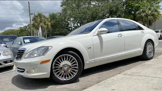 2007 Mercedes S 600 for sale walk around S600 cold start test drive overview dynamic motors
