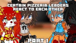 Certain Pizzeria leaders react to each other||1/4||GACHACLUB||FNAF||7k Special||