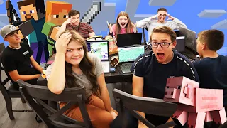 Epic Minecraft Gaming Party With Spencers Family