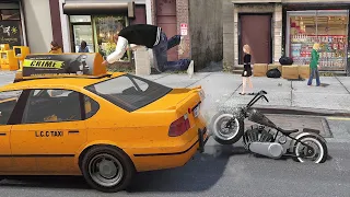 GTA 4 Crazy Motorcycle Crashes Compilation (Euphoria Ragdolls) Ep.26