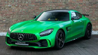 2017 Mercedes AMG GT R - AMG Green Hell Magno - Walkaround, Interior & Exhaust Sound - High Quality