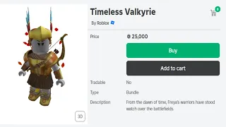 *NEW* HOW TO GET FREE ROBLOX ITEMS! NEW TIMELESS VALKYRIE (2024)