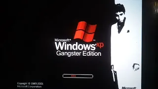 Windows XP Gangster Edition, but on a MacBook Pro