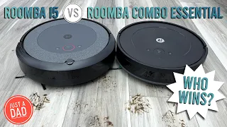 iRobot Roomba i5 vs Roomba Combo Essential Y0140 Robot Vacuum and Mop COMPARISON