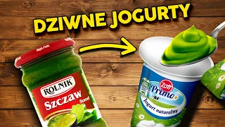 JOGURT o smaku SZCZAWIU i FLAKÓW WOŁOWYCH! *wielkie wyzwanie smaku* Czy da się to zjeść?