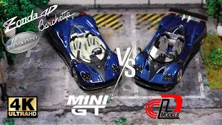 Mini GT vs LCD Model 1:64 - Pagani Huayra Zonda HP