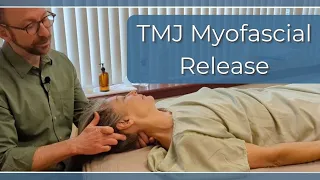 Deep TMJ and Cranial Myofascial Release Demonstration ASMR