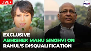 Abhishek Manu Singhvi Exclusive On Rahul Gandhi's Disqualification with Barkha Dutt