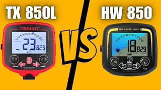 TX 850L vs HW 850 - Detector de Metais