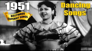 1951 Bollywood Dance Songs Video - Old Superhit Gaane  | Bollywood Popular Hindi Songs