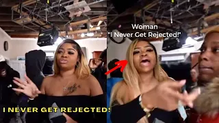 Angry Woman Has Meltdown After Getting REJECTED By Group of Men!