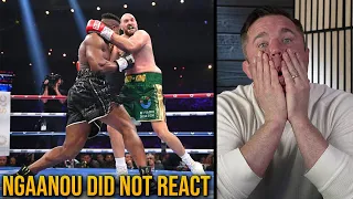 Francis Ngannou did NOT react to Tyson Fury…