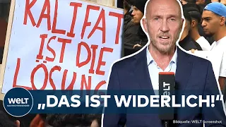 HAMBURG: "Wer fürs Kalifat wirbt, hat in Deutschland nichts verloren!" Folgen nach Islam-Aufmarsch!