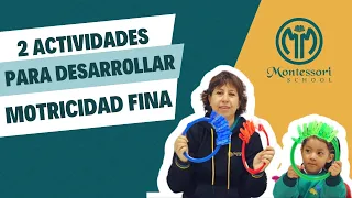 ACTIVIDADES PARA DESARROLLAR LA PSICOMOTRICIDAD FINA - MÉTODO MONTESSORI