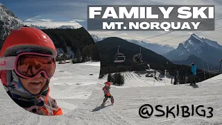 Family Skiing Banff, Alberta | Ski Big 3 | Mount Norquay