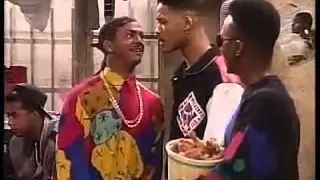 Fresh Prince of Bel-Air   Carlton playing gangster in Compton.flv