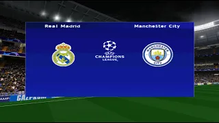 PES 2023 (PS2) Real Madrid vs Manchester City - Champions League (Semi-Final)