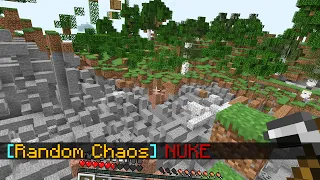 Minecraft But EVERY 60 SECONDS A Random CHAOS HAPPENS
