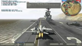 Battlefield 2 (jet gameplay)