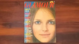 1970 July ASMR Magazine Flip Through: Glamour w Cheryl Tiegs, Cybill Shepherd