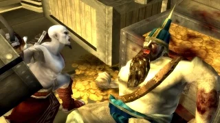 God of War Chains of Olympus: Persian King Boss Fight PS3 (1080p 60fps)