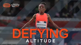 Gebrzihair defies altitude to clock 14:49.98 over 5000m | Continental Tour Gold Nairobi 2022