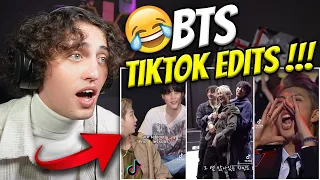 BTS TIKTOK EDITS/COMPILATION 😂🔥 - REACTION !!!