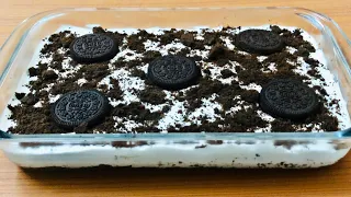 Oreo Dessert Recipe | Oreo No Bake Dessert | Oreo Pudding | Eggless Dessert