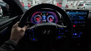 Hyundai I30N Night Drive POV | Loud Exhaust Sound