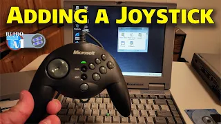 Adding a Joystick to a Windows 95 Laptop & Playing MS-DOS Games