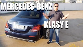 Mercedes-Benz Klasy E W213 (PL) - test i jazda próbna