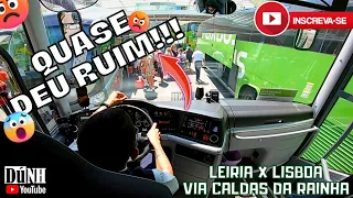 ⚠️Quase deu ruim!!! Flixbus Leiria x Lisboa via Caldas da Rainha #dunh #flixbus #leiria #portugal