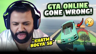 GTA ONLINE GONE WRONG😨 - GTA 5 - BULLET PUNJABI