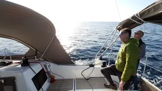 Sailing onboard Jeanneau Sun Odyssey 410