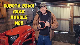 #36 Kubota B2601 Bolt On Grab Handle. Great Tractor Mod.