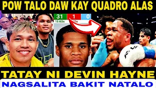 POW SALUD TALO DAW KAY QUADRO ALAS Tatay Ni Hayne Nag Salita Bakit Talo Ang Anak TIM TSZYU AT PLANIA