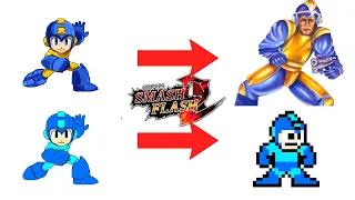 SSF2 Costumes Origins (Mega Man) | Mega Man Universe