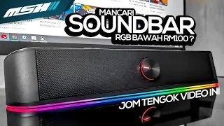 #74 SOUNDBAR | RGB | GAMING | RM99 | PADU | REVIEW REDRAGON GS560