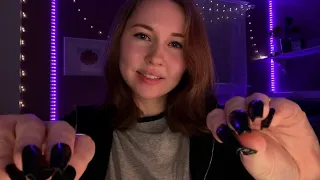 ASMR~Stress Plucking, Inaudible Whispers, Trigger Words, Fluffy Mic Scratching + more! (Katie's CV)✨