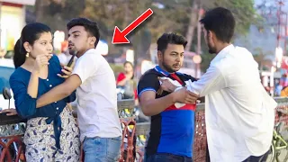 Accidentally Hugged a Cute Girl With Suddenly Fall In Love  | Epic Reaction | T Rajnish Prank